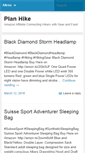Mobile Screenshot of planhike.com